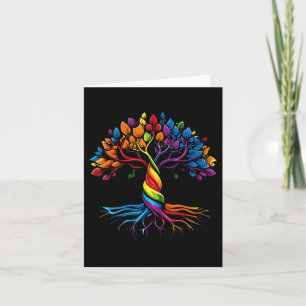 Baum des Lebens Rainbow Lgbt Gay Lesbian Pride Fla Karte