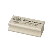 Baum des Lebens Rücksendeadresse Gummistempel (Stempel)
