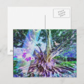 Baum des Lebens Schönheit Postkarte (Vorne/Hinten)