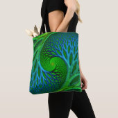 Baum des Lebens Spirale Tasche (Von Nahem)