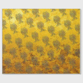 Baum des Lebens - Spiralen Blätter Obst 1 Geschenkpapier (Flach)