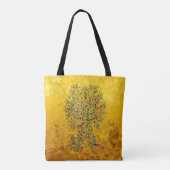 Baum des Lebens - Spiralen Blätter Obst 1 Tasche (Rückseite)