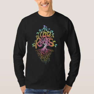 Baum des Lebens Symbol Retro 60er 70er Vibes 2 T-Shirt