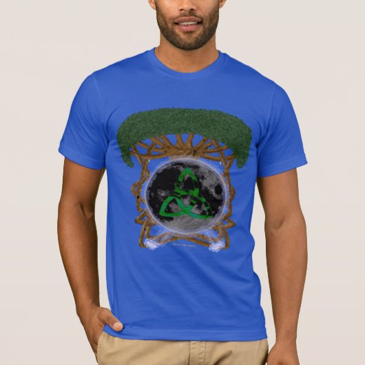 Baum des Lebens T - Shirt der Männer (Vorderseite)