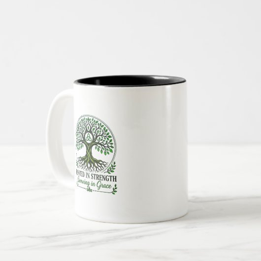 Baum des Lebens Tasse  (Vorderseite Links)