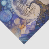 Baum des Lebens, Thema Mutter Natur Himmelfahrt Seidenpapier (Ausschnitt)