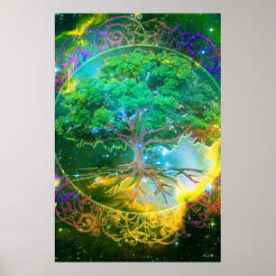 Baum des Lebens u. der Gesundheit Poster