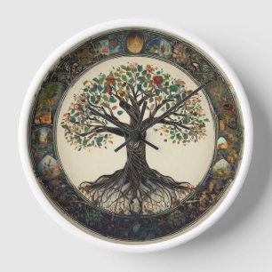 Baum des Lebens Uhr