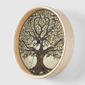 Baum des Lebens Uhr (Winkel)