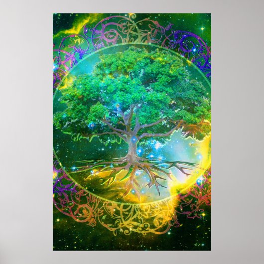 Baum des Lebens und der Gesundheit Poster (Vorne)