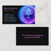 Baum des Lebens und der Liebe Visitenkarte (Vorne/Hinten)