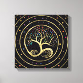 Baum des Lebens - Unendlichkeit Leinwanddruck (Vorderseite)