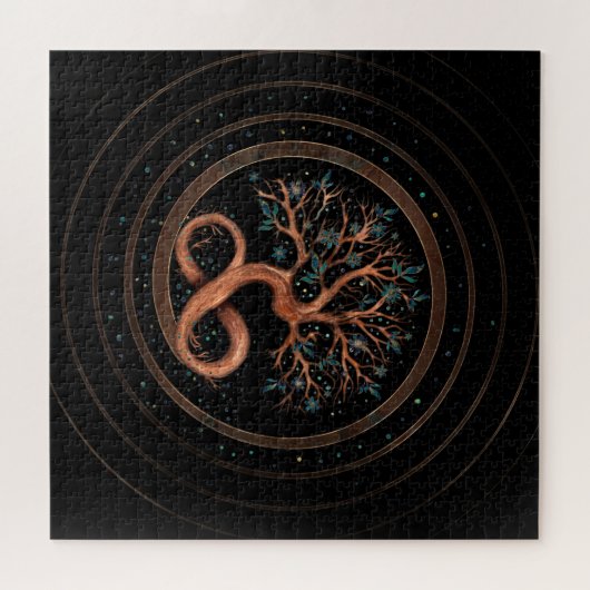 Baum des Lebens - Unendlichkeit Puzzle (Horizontal)