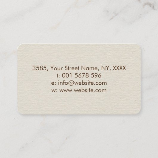 Baum des Lebens - Unendlichkeit - Regenbogen/Chakr Visitenkarte (Rückseite)