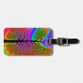 [Baum des Lebens] v2 Krawatte-Dye Gepäckanhänger (Vorderseite horizontal)