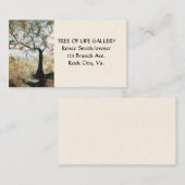 "BAUM des LEBENS" Visitenkarte (Vorne/Hinten)