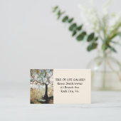 "BAUM des LEBENS" Visitenkarte (Stehend Vorderseite)