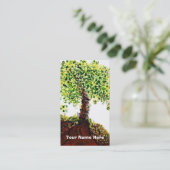 Baum des Lebens Visitenkarte (Stehend Vorderseite)