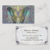 Baum des Lebens von Amelia Carrie Visitenkarte (Vorne/Hinten)