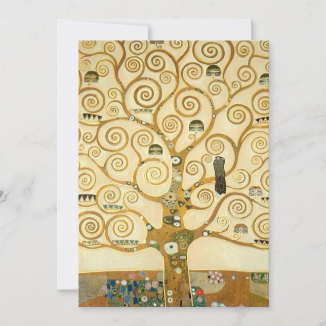 Baum des Lebens von Gustav Klimt (Vorderseite)