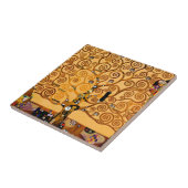 Baum des Lebens von Gustav Klimt Fine Art Fliese (Seite)