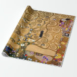 Baum des Lebens von Gustav Klimt Geschenkpapier<br><div class="desc">Gustav Klimt - Art Nouveau Artist</div>