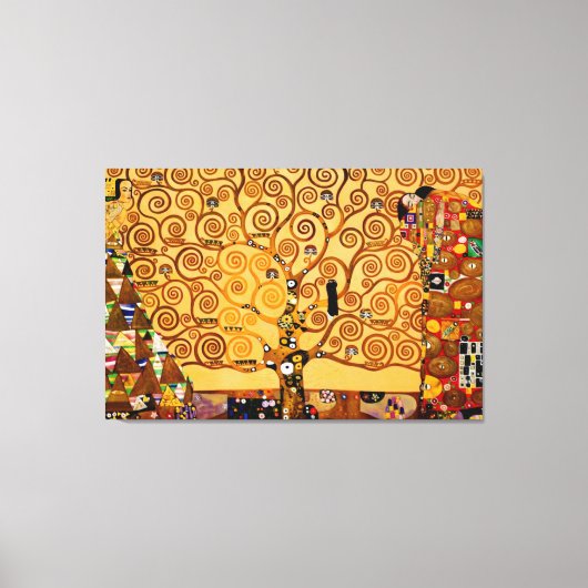 Baum des Lebens von Gustav Klimt Große Kunst Leinwanddruck (Vorderseite)