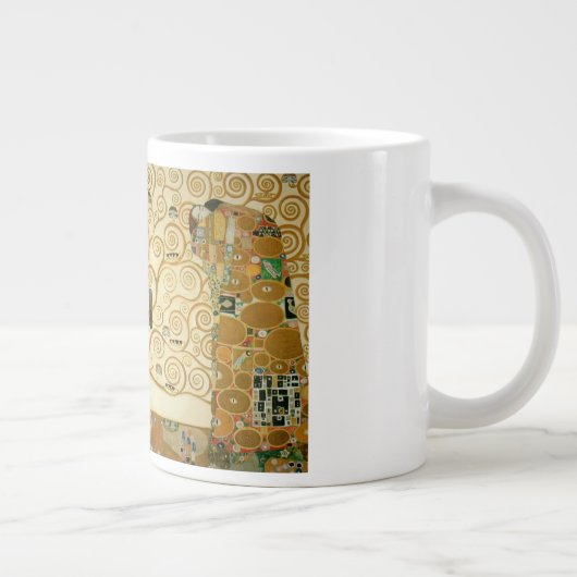 Baum des Lebens von Gustav Klimt Jumbo-Tasse (Rechts)