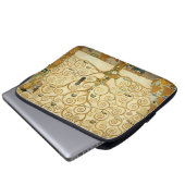 Baum des Lebens von Gustav Klimt Laptopschutzhülle (Vorne Knopf)