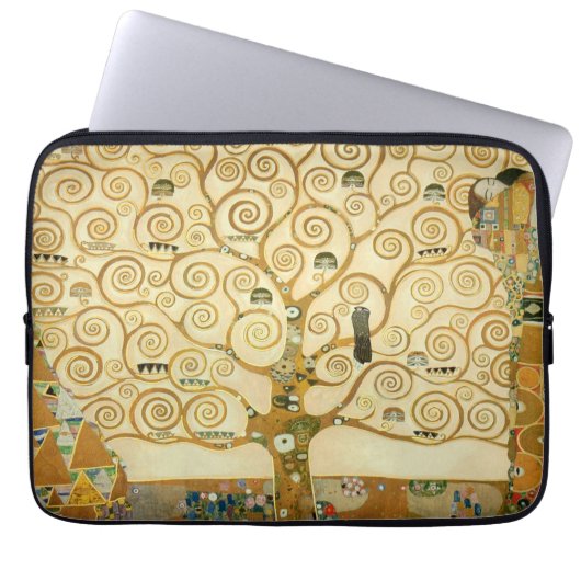 Baum des Lebens von Gustav Klimt Laptopschutzhülle (Vorderseite)