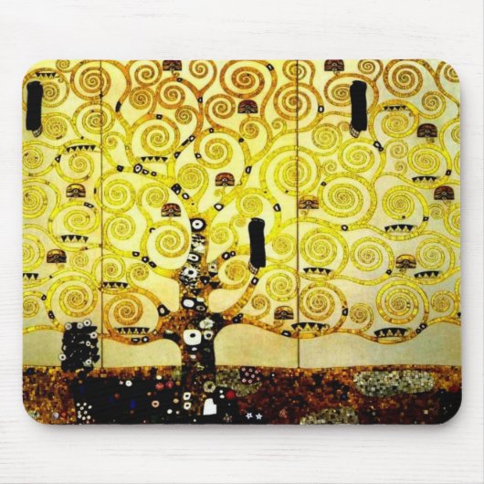 Baum des Lebens von Gustav Klimt Mauspad Version (Vorne)