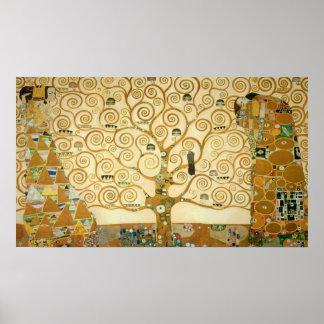Baum des Lebens von Gustav Klimt Poster