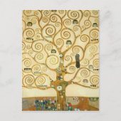 Baum des Lebens von Gustav Klimt Postkarte (Vorderseite)