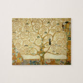 Baum des Lebens von Gustav Klimt Puzzle (Horizontal)