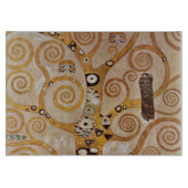 Baum des Lebens von Gustav Klimt, stilisiert Jugen Schneidebrett (Vorderseite)