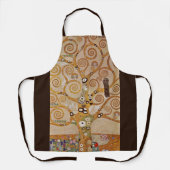 Baum des Lebens von Gustav Klimt, stilisiert Jugen Schürze (Vorderseite)