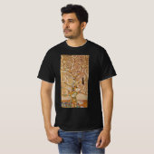 Baum des Lebens von Gustav Klimt, stilisiert Jugen T-Shirt (Vorne ganz)