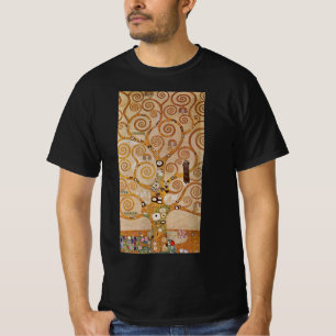 Baum des Lebens von Gustav Klimt, stilisiert Jugen T-Shirt