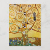 Baum des Lebens von Klimt Postkarte (Vorderseite)