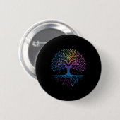 Baum des Lebens Wähle das Leben Suizidprävention B Button (Vorne & Hinten)