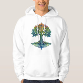 Baum des Lebens - Wandelndes Morgengrauen Hoodie