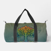 Baum des Lebens - Wandelndes Morgenrot Duffle Bag (Vorderseite)