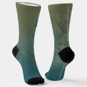 Baum des Lebens - Wandelndes Morgenrot Socken (Gewinkelt)