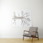 Baum des Lebens Wandteppich (Beispiel (Horizontal))