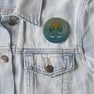 Baum des Lebens - Wechselnde Dämmerung Button