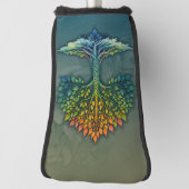 Baum des Lebens - Wechselnde Dämmerung Golf Headcover (Rotieren 90)