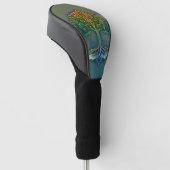 Baum des Lebens - Wechselnde Dämmerung Golf Headcover (angewinkelt)