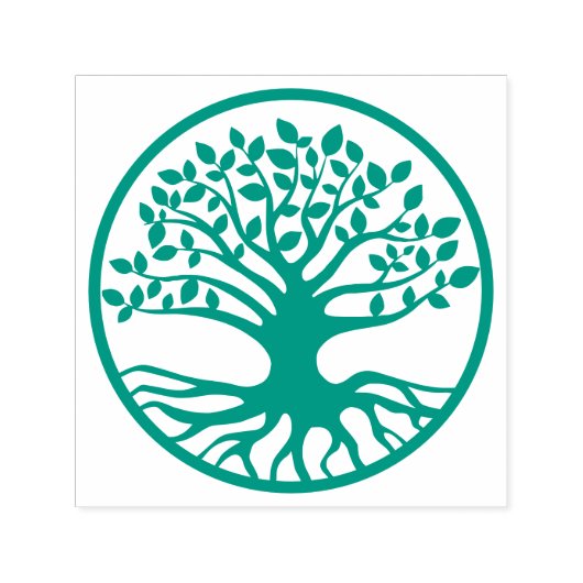 Baum des Lebens, Weltenbaum Permastempel (Design)