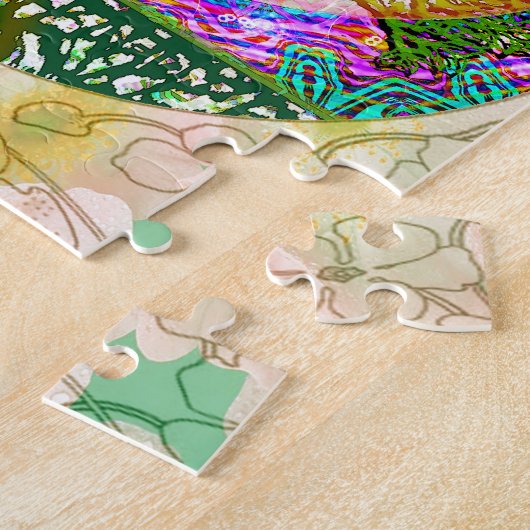 Baum des Lebens - Weltfrieden Puzzle (Seite)