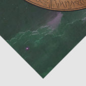 Baum des Lebens, Yggdrasil Dekoupage Seidenpapier (Detail)